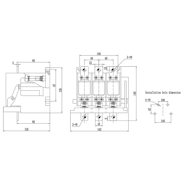 CKJ5-160A/1140V Vacuum Contactor